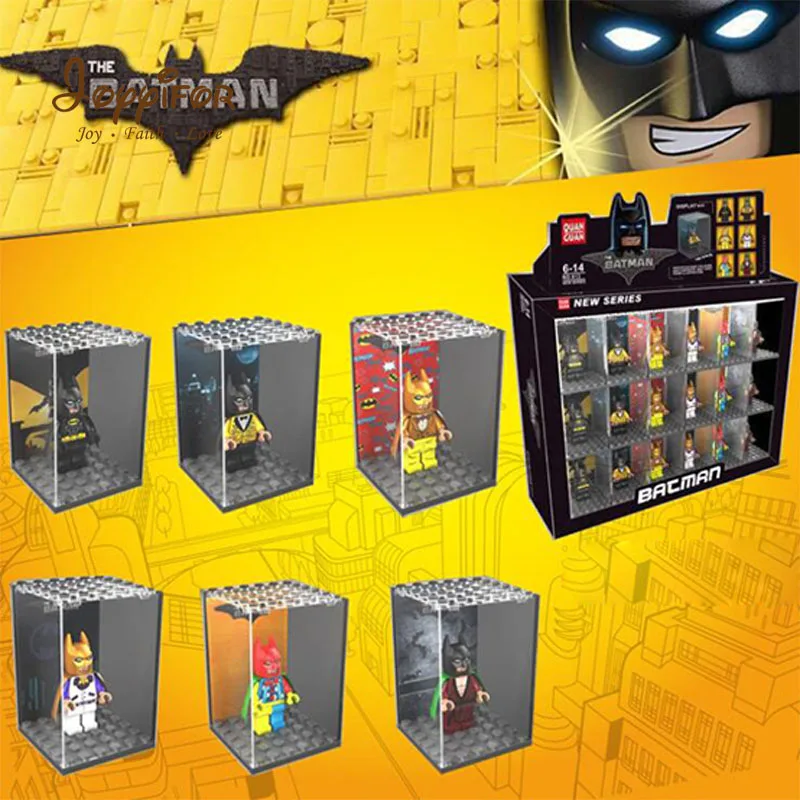 Joyyifor 6 Kinds SuperHeroes Rainbow Batman Building Blocks Figures Compatible LegoINGlys Sets Model Bricks Toys for Children
Joyyifor 6 Kinds SuperHeroes Rainbow Batman Building Blocks Figures Compatible LegoINGlys Sets Model Bricks Toys for Children