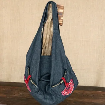 Chinese Brand Ladies Large Hmong Boho Flower Embroidery Bags Ethnic Crossbody Bag Embroidered Sequins Handbags Sac a Dos Femme
Chinese Brand Ladies Large Hmong Boho Flower Embroidery Bags Ethnic Crossbody Bag Embroidered Sequins Handbags Sac a Dos Femme