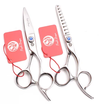 1Set Professional Grooming Scissors 6.0" JP 440C Dog Scissors Straight Scissors Thinning Shears Pet Scissors Animal Shears Z9021
1Set Professional Grooming Scissors 6.0" JP 440C Dog Scissors Straight Scissors Thinning Shears Pet Scissors Animal Shears Z9021