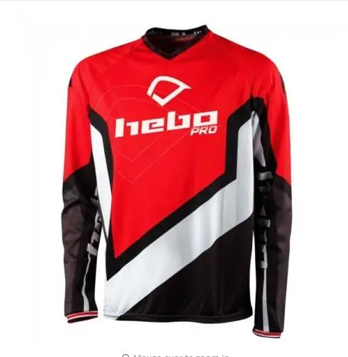 Wholesale Motocross Jersey Downhil Mountain Bike DH Shirt MX Motorcycle Clothing Ropa FIT For HEBO PRO Men Quick Dry MTB | Спорт и