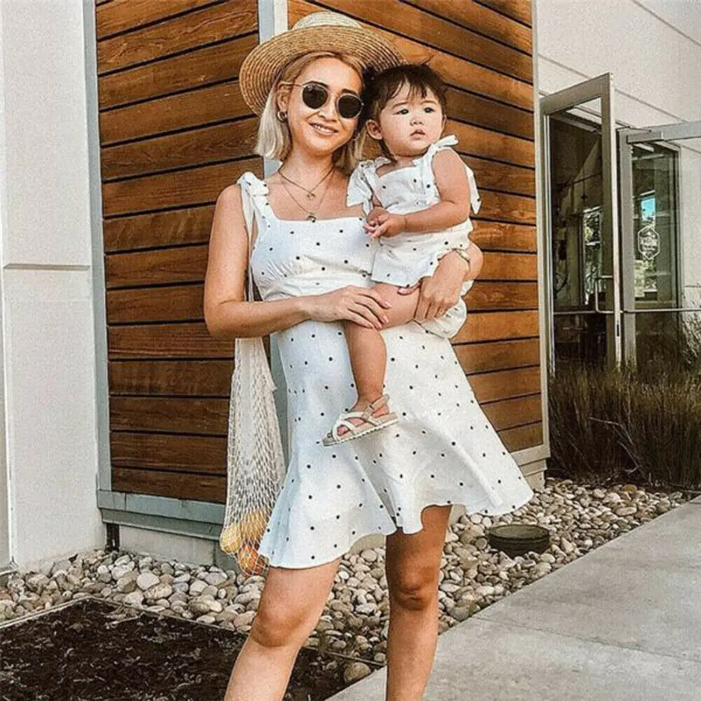 New Family Matching Dress Mother and Daughter Dress Dot Matching Girls Polka Dot Outfits Clothes Dress
New Family Matching Dress Mother and Daughter Dress Dot Matching Girls Polka Dot Outfits Clothes Dress