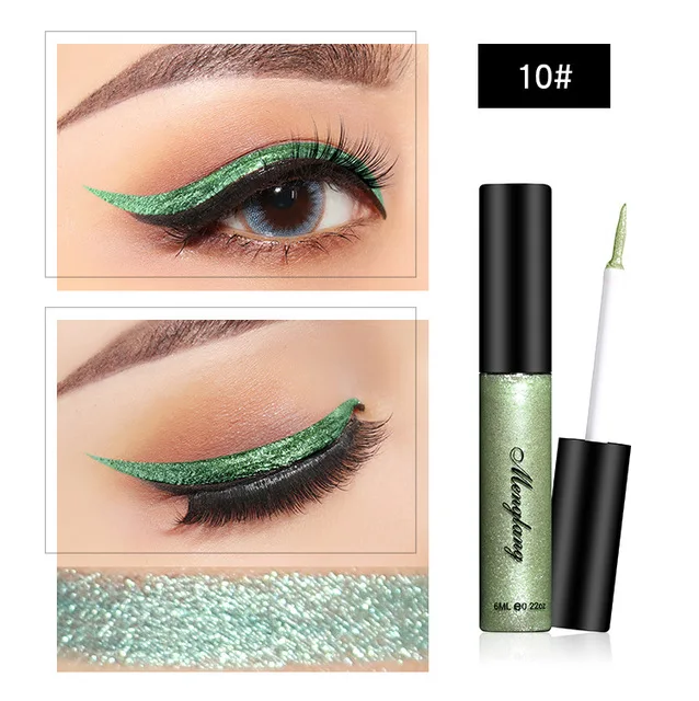 Brand Glitter EyeLiner Colorful Liquid Eyeliner Waterproof Eyekiner Easy To Wear Eye Liner Liquid Cosmetics Smooth Tool
Brand Glitter EyeLiner Colorful Liquid Eyeliner Waterproof Eyekiner Easy To Wear Eye Liner Liquid Cosmetics Smooth Tool