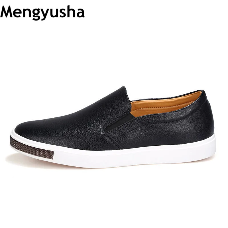 New 2018 men's casual shoes leather spring and autumn luxury brand flat shoes men's shipping costs
New 2018 men's casual shoes leather spring and autumn luxury brand flat shoes men's shipping costs
