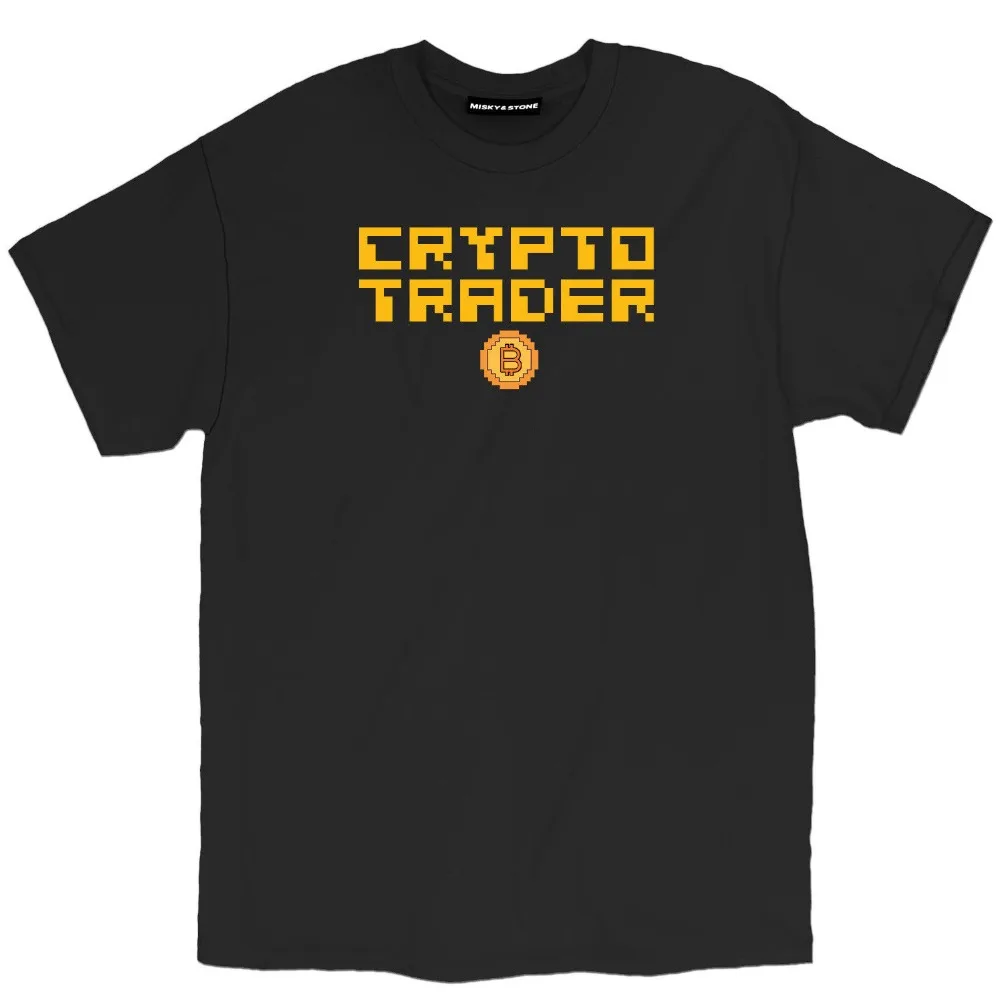 2019 Summer Fashion Hot Misky & Stone Crypto Trader Funny Bitcoin Coin Currency Unisex Loose Fit Tee T shirt
2019 Summer Fashion Hot Misky & Stone Crypto Trader Funny Bitcoin Coin Currency Unisex Loose Fit Tee T shirt