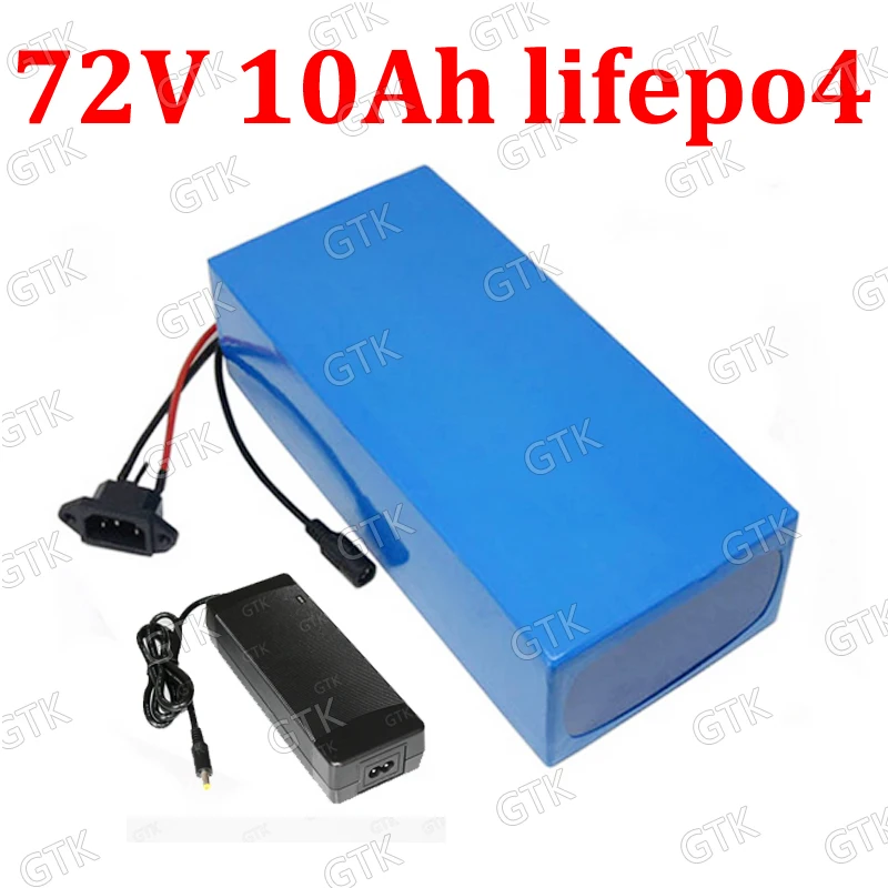 GTK 72v 10Ah lifepo4 battery pack 72v lithium battery 30A BMS for 1000W 2000w electric scooter kit ebike bicycle + 2A Charger
GTK 72v 10Ah lifepo4 battery pack 72v lithium battery 30A BMS for 1000W 2000w electric scooter kit ebike bicycle + 2A Charger