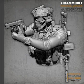 YUFan Model Resin Kits Bust US Navy SEAL Resin Soldier Self-assembled YFWW-2027
YUFan Model Resin Kits Bust US Navy SEAL Resin Soldier Self-assembled YFWW-2027