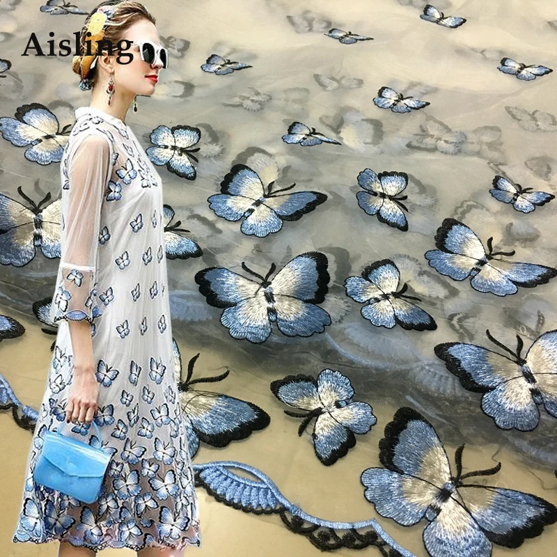 New Arrival Organza Embroidered Lace Decoration Elegant 3D Butterfly Lace Fabric Handmade DIY Women Dress Clothing Fabric D617
New Arrival Organza Embroidered Lace Decoration Elegant 3D Butterfly Lace Fabric Handmade DIY Women Dress Clothing Fabric D617