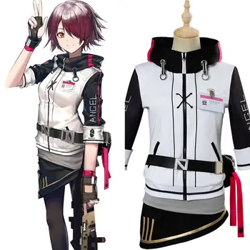 New Game Arknights EXUSIAI Cosplay Costume Women Sniper Angel Uniform Top+Coat+Skirt+Bag Halloween Carnival Outfits Custom Made
New Game Arknights EXUSIAI Cosplay Costume Women Sniper Angel Uniform Top+Coat+Skirt+Bag Halloween Carnival Outfits Custom Made
