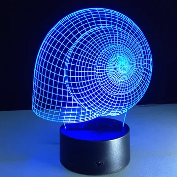 Cute Snail 3D LED Animal Lamp 7 Color Change 3D Night Light Colorful Skull Table Lamp For Holiday Gifts
Cute Snail 3D LED Animal Lamp 7 Color Change 3D Night Light Colorful Skull Table Lamp For Holiday Gifts