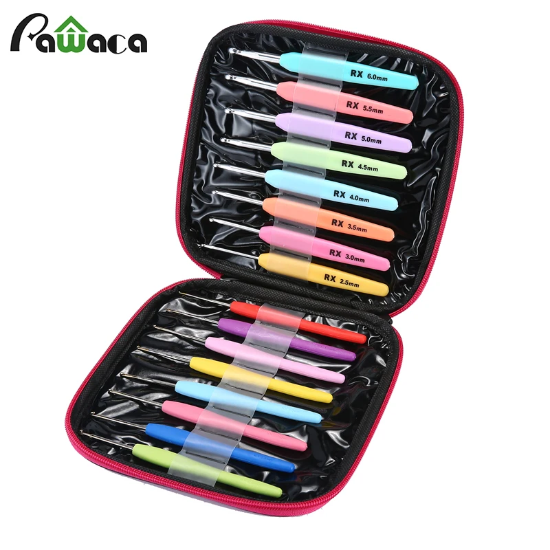16pcs 1.0-6.0mm Aluminum Crochet Hook Craft Yarn Knitting Needles Set Sweater Knitting Tools Craft Yarn Stitch Kit Rose Red Case
16pcs 1.0-6.0mm Aluminum Crochet Hook Craft Yarn Knitting Needles Set Sweater Knitting Tools Craft Yarn Stitch Kit Rose Red Case
