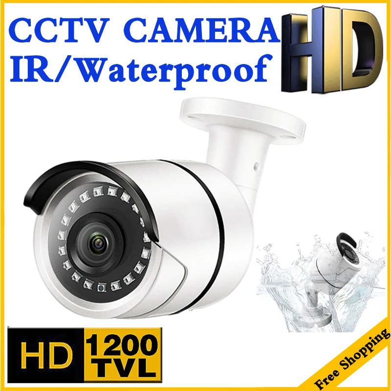 

H.264 Normal Infrared Closed System Security Surveillance CMOS 1200TVL BNC PAL NTSC CCTV Camera Indoor Analog 8mm Home Cameras