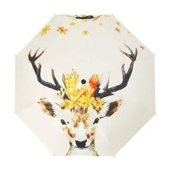 Elegant Europe Style Small 5/3 Fold Rain Umbrella Woman Sunshade Animal Elk Mini Umbrella For Girls Female Travel Gift
Elegant Europe Style Small 5/3 Fold Rain Umbrella Woman Sunshade Animal Elk Mini Umbrella For Girls Female Travel Gift