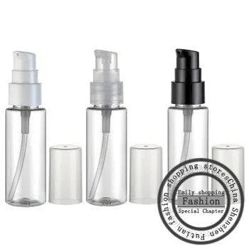Free shipping 50pcs,40ml Transparent round container Cream Emulsion, liquid,shower gel refillable colorful empty pump bottles 
Free shipping 50pcs,40ml Transparent round container Cream Emulsion, liquid,shower gel refillable colorful empty pump bottles