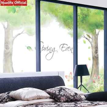 Green forest pattern electrostatic frosted glass film living room bedroom bathroom kids room kindergarten door pvc window film
Green forest pattern electrostatic frosted glass film living room bedroom bathroom kids room kindergarten door pvc window film