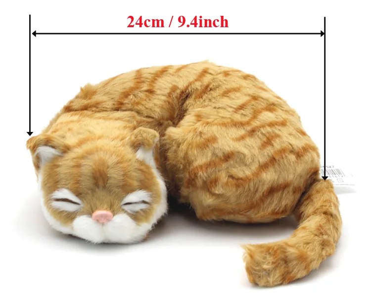sleeping cat doll