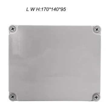 170*140*95mm Plastic Box case outdoor Waterproof Junction boxes electrical connection CE Standard Electric IP67 Line Connector
170*140*95mm Plastic Box case outdoor Waterproof Junction boxes electrical connection CE Standard Electric IP67 Line Connector