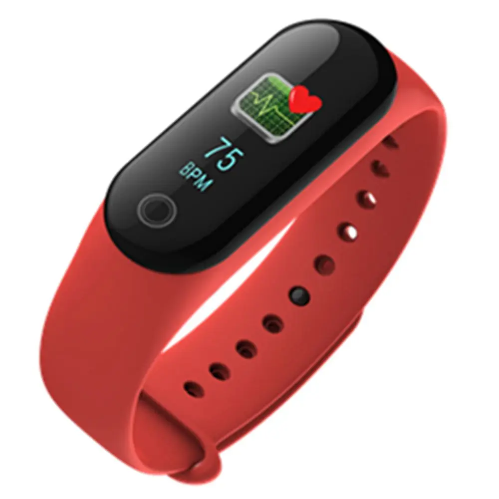 M3 Color Screen Smart Wristband Bluetooth Fitness Activity Tracker Heart Rate Sleep Monitor Pedometer Blood Pressue PK Mi Band 3
M3 Color Screen Smart Wristband Bluetooth Fitness Activity Tracker Heart Rate Sleep Monitor Pedometer Blood Pressue PK Mi Band 3