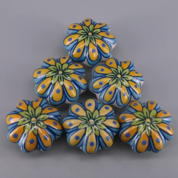8PCS 44*34MM painted ceramic pumpkin knobs India style Pumpkin Cabinet Door Knobs Drawer Cupboard Wardrobe Pull Handle
8PCS 44*34MM painted ceramic pumpkin knobs India style Pumpkin Cabinet Door Knobs Drawer Cupboard Wardrobe Pull Handle