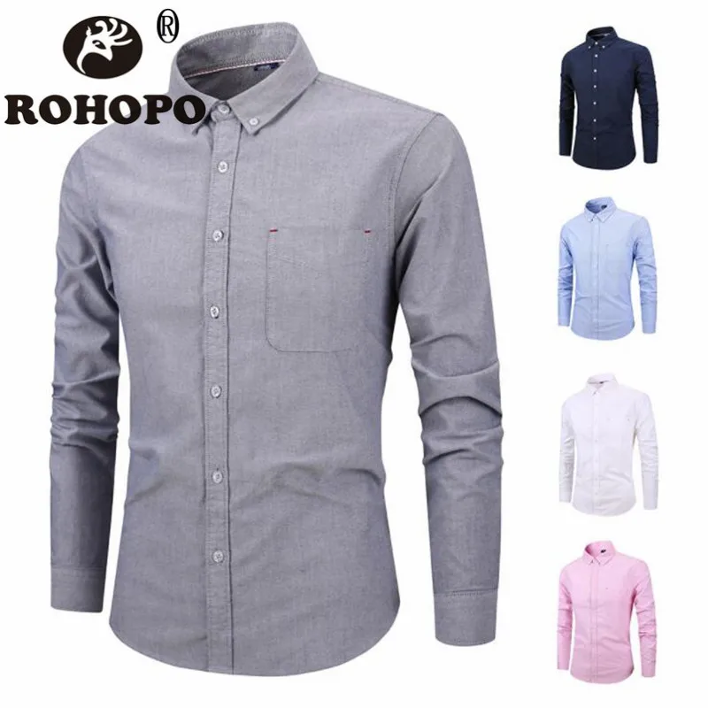 Office Man Casual Shirt 2019 New Design Solid Cotton Long Sleeve Shirts S to 4XL Candy Color Casual Single Breast Comfortable
Office Man Casual Shirt 2019 New Design Solid Cotton Long Sleeve Shirts S to 4XL Candy Color Casual Single Breast Comfortable