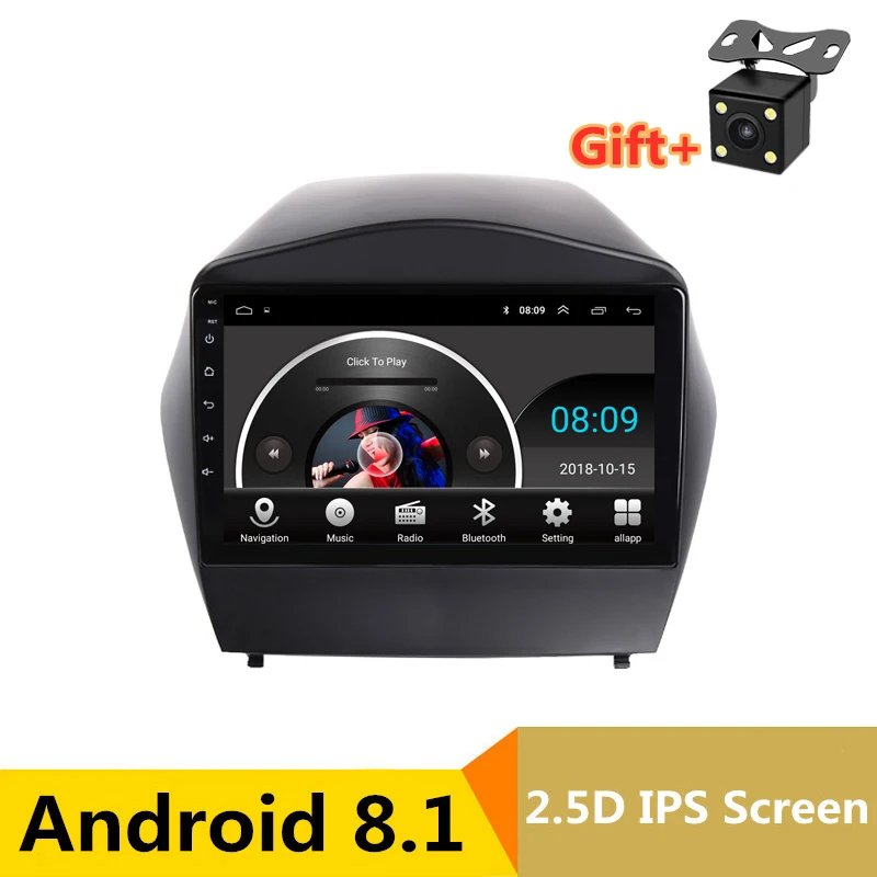 9" 2.5D IPS Android 8.1 Car DVD Multimedia Player GPS for Hyundai IX35 Tucson 2010 2011-2015 audio car radio stereo navigation
9" 2.5D IPS Android 8.1 Car DVD Multimedia Player GPS for Hyundai IX35 Tucson 2010 2011-2015 audio car radio stereo navigation