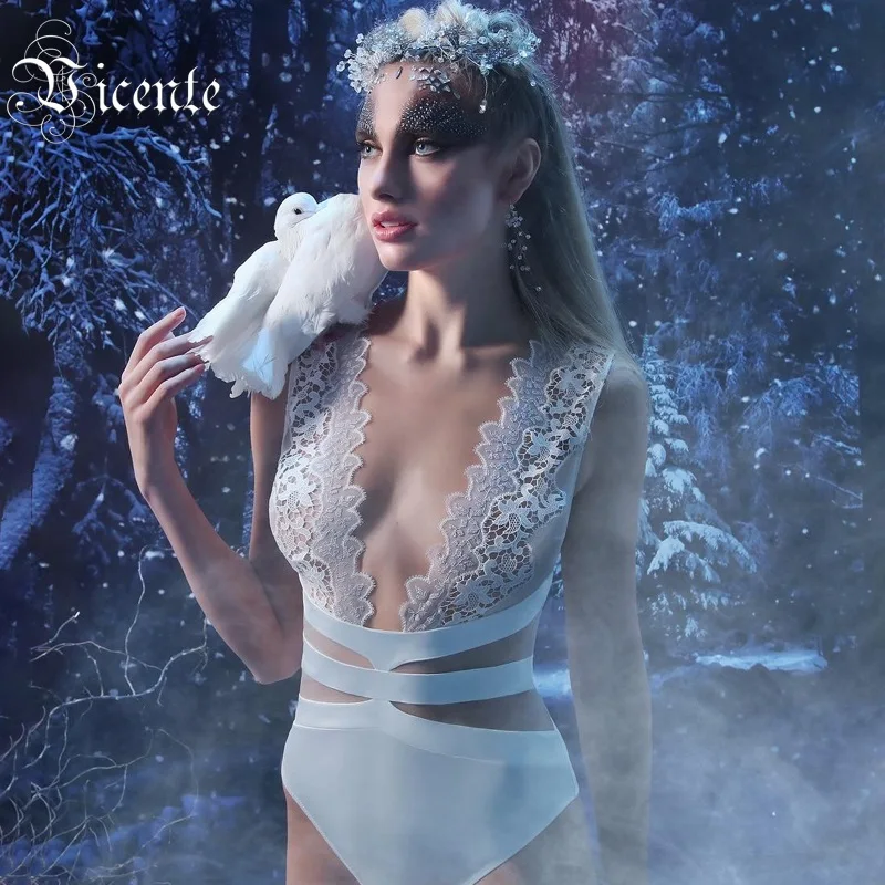Vicente 2019 Hot Lace Patchwork Sexy Sleeveless Deep V Neck Celebrity Party Bandage Swimsuit
Vicente 2019 Hot Lace Patchwork Sexy Sleeveless Deep V Neck Celebrity Party Bandage Swimsuit