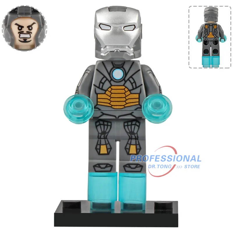 Single Sale Super Heroes Iron Man Figures MK1 Iron Patriot Collection Legoingly Building Blocks Bricks Toys Children Gift KF575
Single Sale Super Heroes Iron Man Figures MK1 Iron Patriot Collection Legoingly Building Blocks Bricks Toys Children Gift KF575