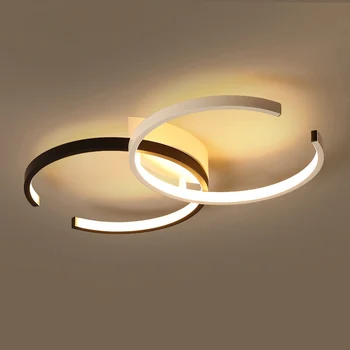 Modern LED Ceiling Lights for Living room Bedroom White/Black color Remote control indoor lighting Ceiling Lamp
Modern LED Ceiling Lights for Living room Bedroom White/Black color Remote control indoor lighting Ceiling Lamp