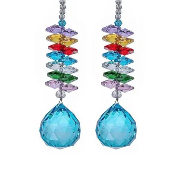 H&D 2pcs Glass Crystal Ball Prism Hanging Pendant Rainbow Maker Hanging Suncatcher Window Sun Catcher Gift
H&D 2pcs Glass Crystal Ball Prism Hanging Pendant Rainbow Maker Hanging Suncatcher Window Sun Catcher Gift