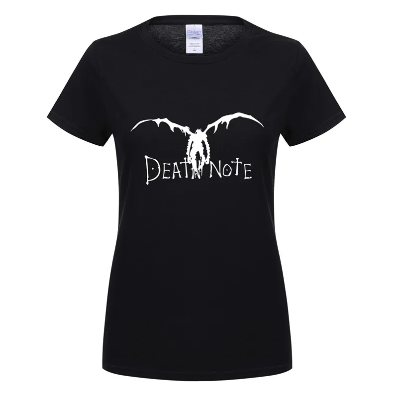 Omnitee Women Death Note T Shirts Cotton Short Sleeve Woman Japan Anime T Shirt Fashion Female Girl T-shirt Tee OT-607
Omnitee Women Death Note T Shirts Cotton Short Sleeve Woman Japan Anime T Shirt Fashion Female Girl T-shirt Tee OT-607
