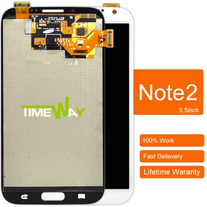 5pcs Dhl For Samsung Note 2 N7100 Lcd Screen With Touch Digitizer Assembly ; 100% Original
5pcs Dhl For Samsung Note 2 N7100 Lcd Screen With Touch Digitizer Assembly ; 100% Original
