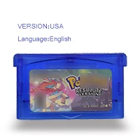 Pokemoon Resolute Version 32 Bit Video Game Cartridge Console Card US Version English
Pokemoon Resolute Version 32 Bit Video Game Cartridge Console Card US Version English