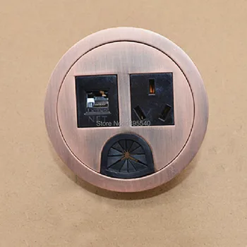 New Computer desk Multi-functional Wire cover Zinc Alloy Desktop Multi-functional Socket Internet Plug Mesa Hidden Socket
New Computer desk Multi-functional Wire cover Zinc Alloy Desktop Multi-functional Socket Internet Plug Mesa Hidden Socket