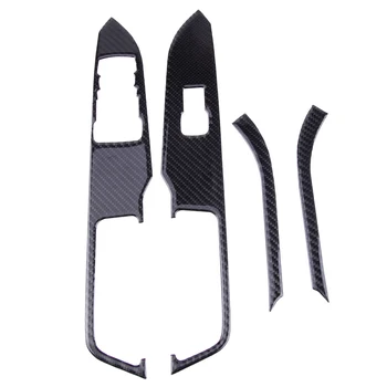 CITALL New 4pcs/set Carbon Fiber Car Interior Window Lift Switch Panel Cover Trim For Ford Mustang 2015 2016 2017 2018
CITALL New 4pcs/set Carbon Fiber Car Interior Window Lift Switch Panel Cover Trim For Ford Mustang 2015 2016 2017 2018