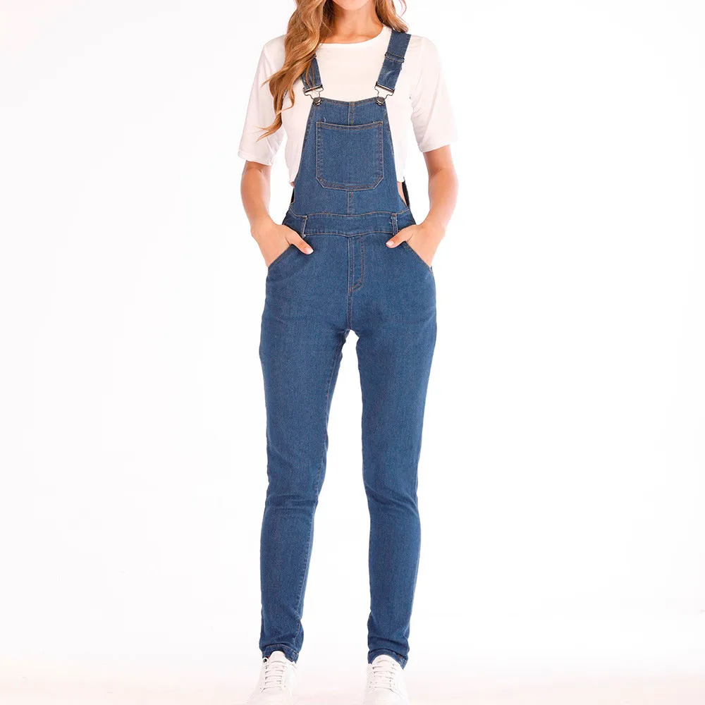 Women Plus Sizw Blue Denim Jumpsuits Fashion Bib Pants Summer Sleeveless Casual Romper Jeans Overall #10
Women Plus Sizw Blue Denim Jumpsuits Fashion Bib Pants Summer Sleeveless Casual Romper Jeans Overall #10