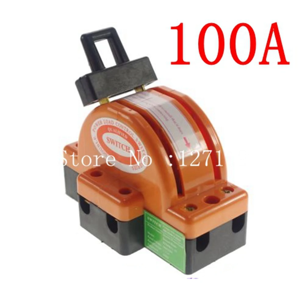 

Heavy Duty 2Poles Double Throw DPDT 100A Safety Electronic Circuit Opening Load Knife Blade Disconnect Switches