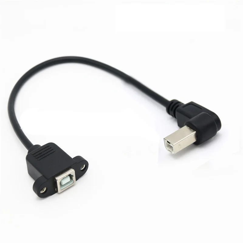 0.3-1.5M Data Line USB 2.0 Elbow B Male To USB B Female Socket Printer Panel Mount Extension Cable Portable Connector Adapter
0.3-1.5M Data Line USB 2.0 Elbow B Male To USB B Female Socket Printer Panel Mount Extension Cable Portable Connector Adapter
