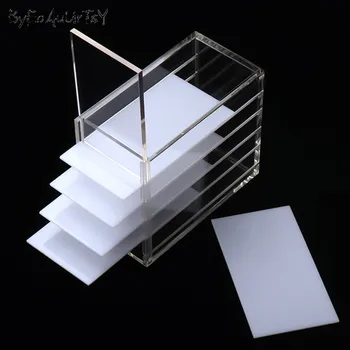 5 Layers Plastic Eyelash Storage Box Makeup Display Container Eyelashes Glue Pallet Holder Case Grafting Eyelash Transparent Box
5 Layers Plastic Eyelash Storage Box Makeup Display Container Eyelashes Glue Pallet Holder Case Grafting Eyelash Transparent Box