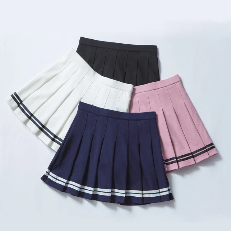 Girls A Lattice Short Dress High Waist Pleated Tennis Skirt Uniform with Inner Shorts Underpants for Badminton Cheerleader
Girls A Lattice Short Dress High Waist Pleated Tennis Skirt Uniform with Inner Shorts Underpants for Badminton Cheerleader