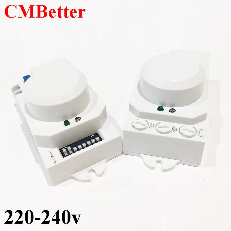 CMBetter IR Infrared Module Sensing Microwave Radar Body Sensor Switch Delay Distance Is Adjustable Suitable hidden installation
CMBetter IR Infrared Module Sensing Microwave Radar Body Sensor Switch Delay Distance Is Adjustable Suitable hidden installation