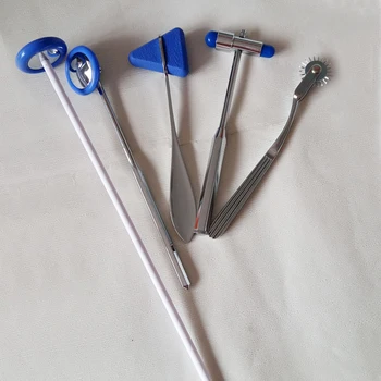 2sets 5cps/set Medical Reflex Hammer Set Suits Multifunctional Neurological Buck Diagnosis Hammer With Metal Handle
2sets 5cps/set Medical Reflex Hammer Set Suits Multifunctional Neurological Buck Diagnosis Hammer With Metal Handle