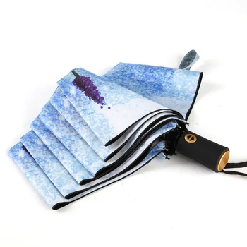 Folding violet umbrellas automatic black plastic sunscreen anti-UV sun umbrella ladies personality creative small fresh sale 3
Folding violet umbrellas automatic black plastic sunscreen anti-UV sun umbrella ladies personality creative small fresh sale 3