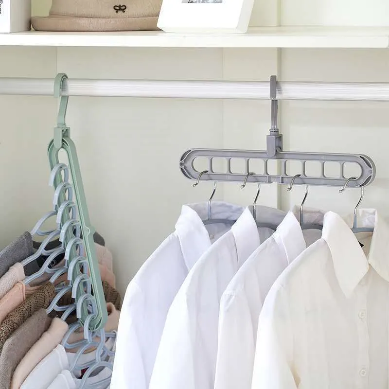 9 Holes Clothes Hanger Rotatable Clothing Tie Hanger Hook Balcony Plastic Wardrobe Storage Rack for Underwear Silk Scarf Coat
9 Holes Clothes Hanger Rotatable Clothing Tie Hanger Hook Balcony Plastic Wardrobe Storage Rack for Underwear Silk Scarf Coat