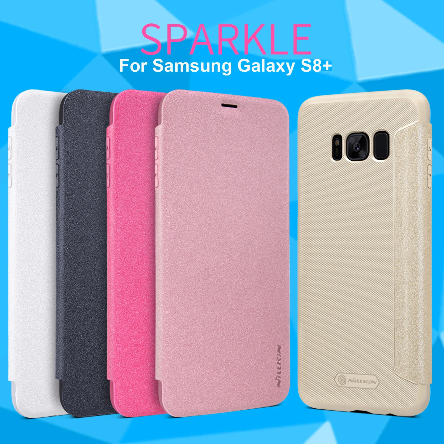 For Samsung Galaxy S8+ Case NILLKIN Hight Quality Leather Cover For Samsung Galaxy S8+ Book Style Case
For Samsung Galaxy S8+ Case NILLKIN Hight Quality Leather Cover For Samsung Galaxy S8+ Book Style Case