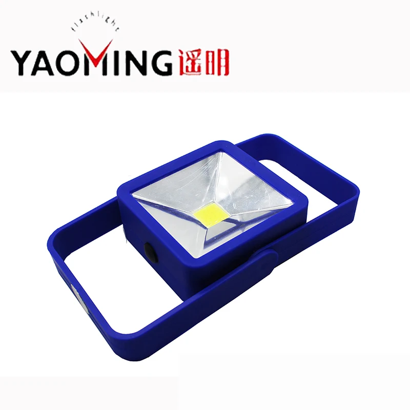 Led Linternas COB рабочий свет квадратные пластиковые лампы Фонарики ручка фонарик
