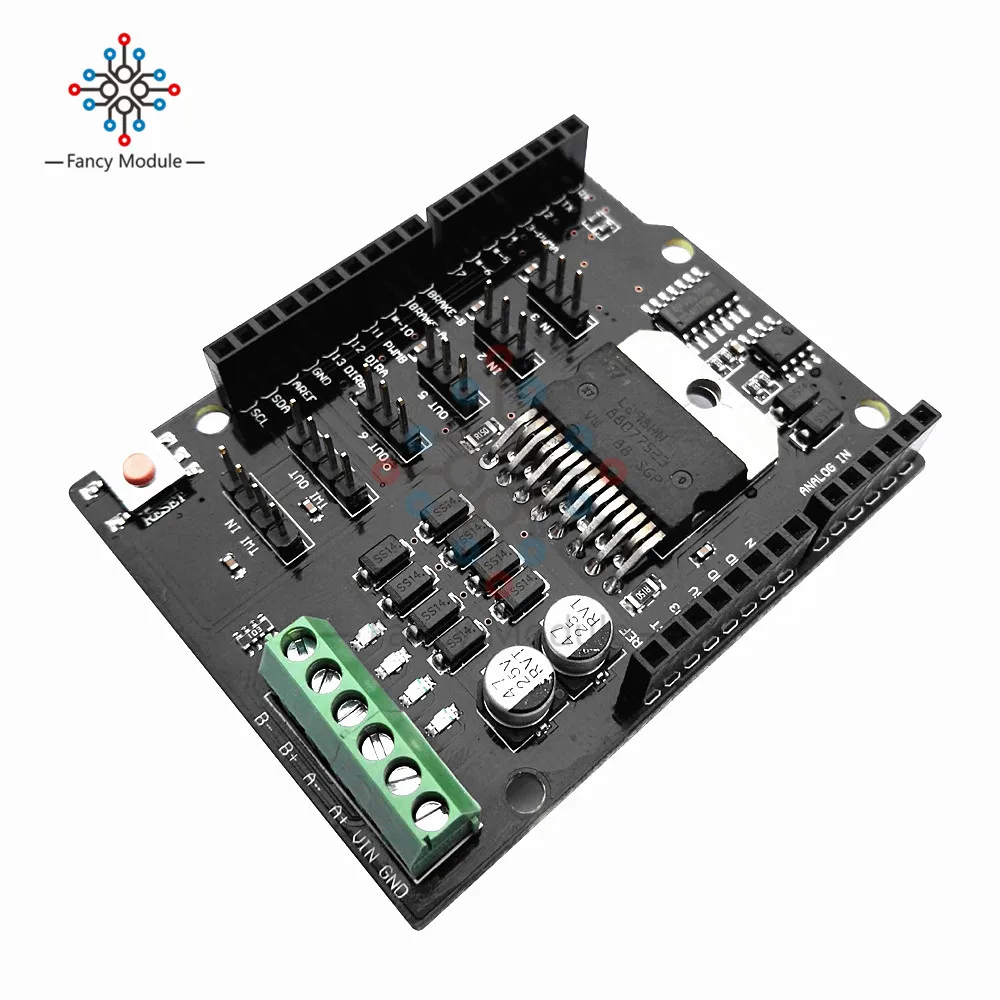 Replace L298P For Arduino UNO R3 MEGA2560 Dual Channel DC Motor Driver Shield Expansion Board L298NH Module Driving Module
Replace L298P For Arduino UNO R3 MEGA2560 Dual Channel DC Motor Driver Shield Expansion Board L298NH Module Driving Module