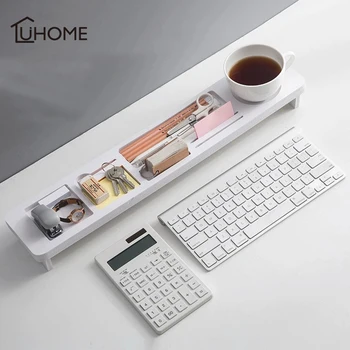Creative Home Office Desk Organizer Desktop Storage Holder Keyboard Cover Office Accessories Sundries Shelf Pen Organizer Box
Creative Home Office Desk Organizer Desktop Storage Holder Keyboard Cover Office Accessories Sundries Shelf Pen Organizer Box