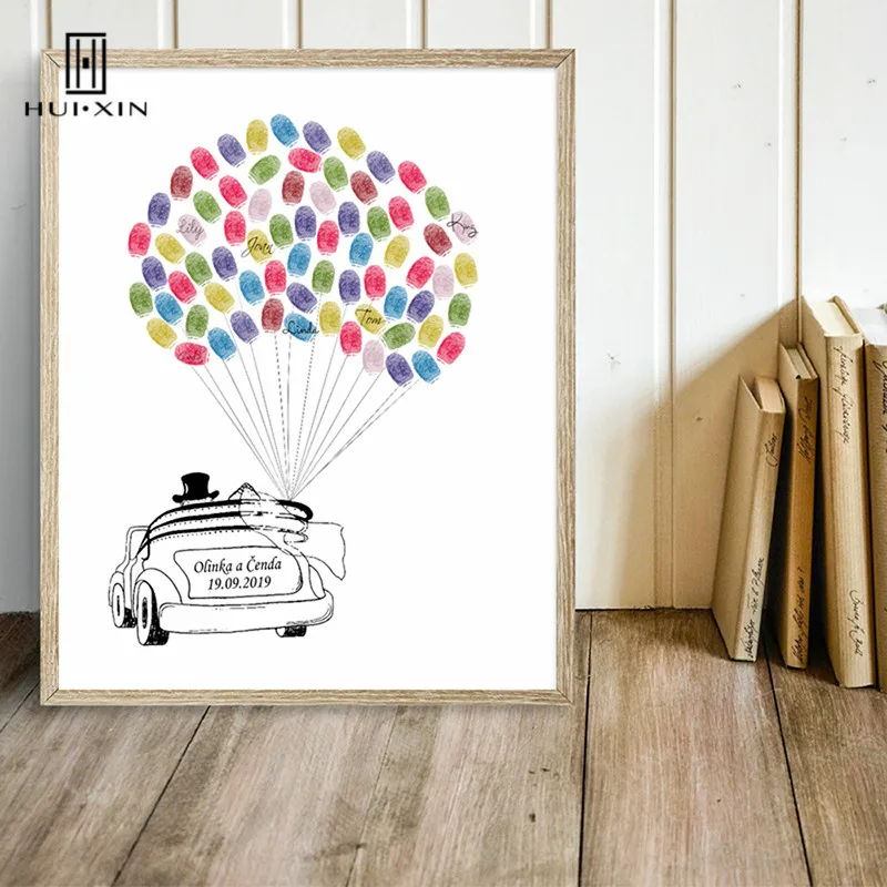 Simple Style Wedding Car Canvas Paintings Print Free Custom Name Date Canvas Fingerprint Guest Book For Weeding Decoration
Simple Style Wedding Car Canvas Paintings Print Free Custom Name Date Canvas Fingerprint Guest Book For Weeding Decoration