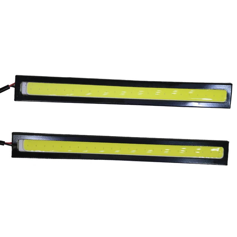 2pcs 14cm Waterproof COB LED Car DRL Motocycle Driving Daytime Running Strip 12V Exterior Light Fog for BMW Chevrolet Mazda Lada
2pcs 14cm Waterproof COB LED Car DRL Motocycle Driving Daytime Running Strip 12V Exterior Light Fog for BMW Chevrolet Mazda Lada