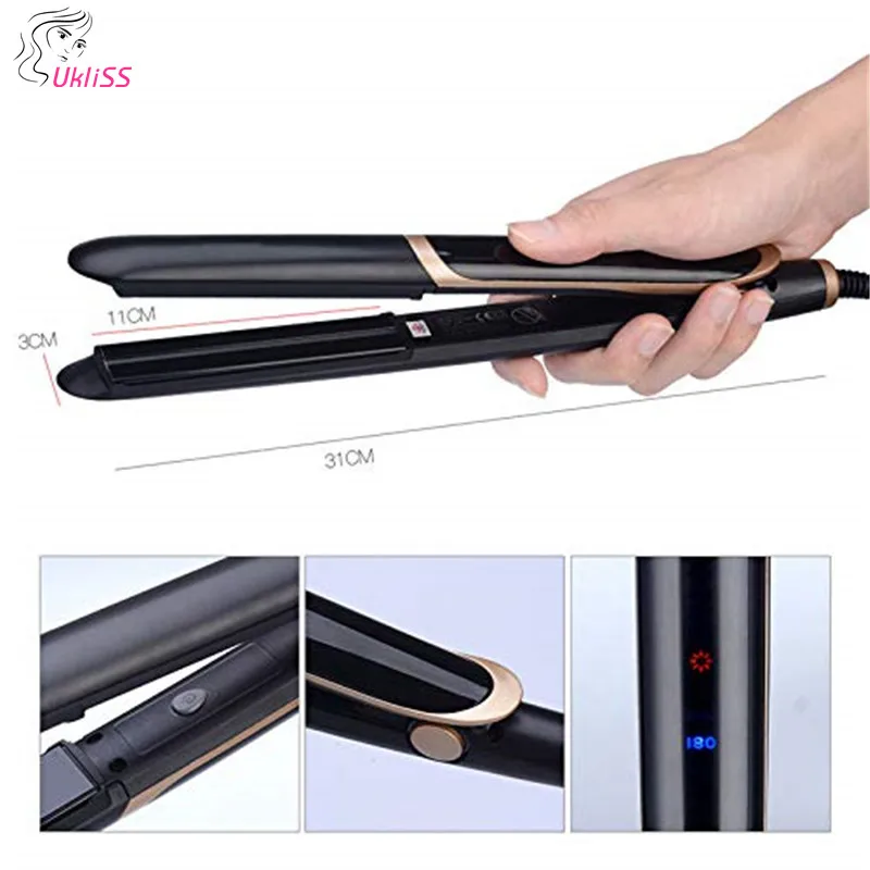 Dropshipping Original Pro Iron Negative Ion Infrared Hair Straighting Curling Iron Corrugation LED Display Styling Tool
Dropshipping Original Pro Iron Negative Ion Infrared Hair Straighting Curling Iron Corrugation LED Display Styling Tool