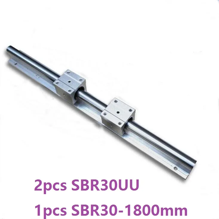1 шт. SBR30 -L 1800 мм Поддержка фоторельса + 2 шт. линейных блока SBR30UU Для запчастей маршрутизатора ЧПУ
1 шт. SBR30 -L 1800 мм Поддержка фоторельса + 2 шт. линейных блока SBR30UU Для запчастей маршрутизатора ЧПУ